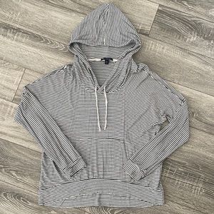 American Eagle | Striped Lounge Hoodie | One Size